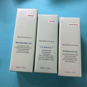 SkinCeuticals Serum Trio - Resveratrol B E + CE + Hydrating B5